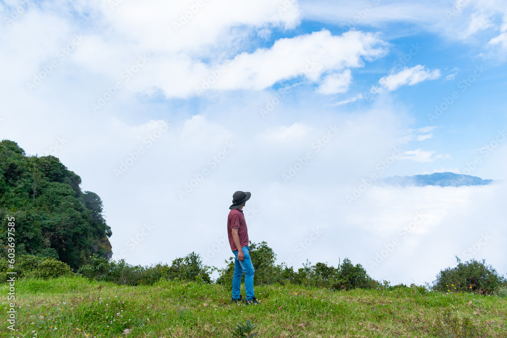 woman running in the field