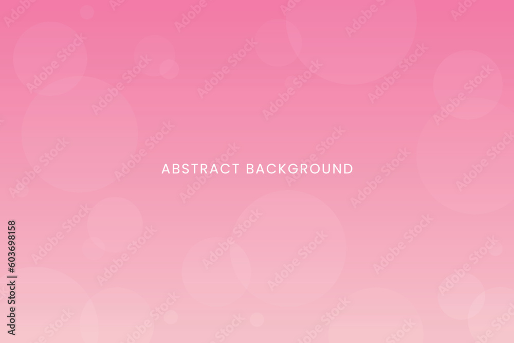abstract pink gradient background with bokeh