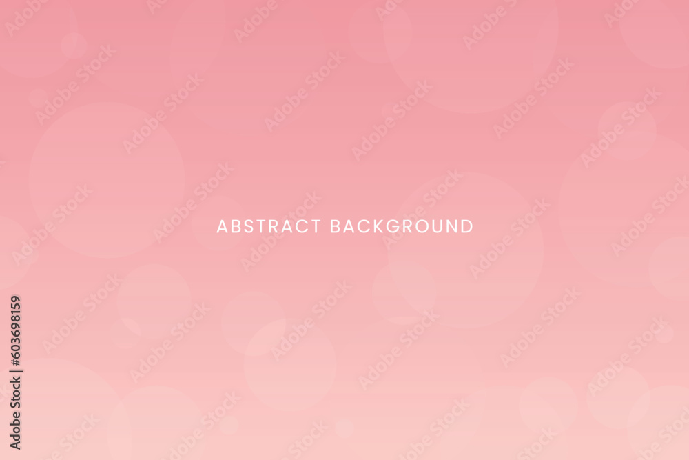 pink Gradient abstract background with Bubbles
