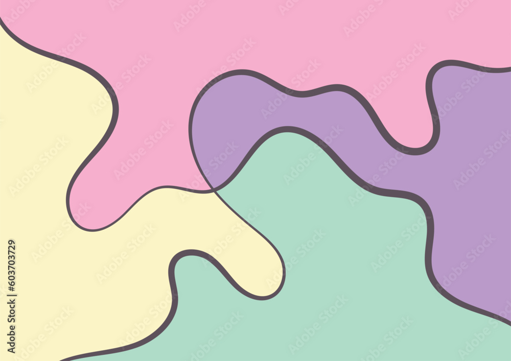 colorful background with black line wave colorful background with black line wave