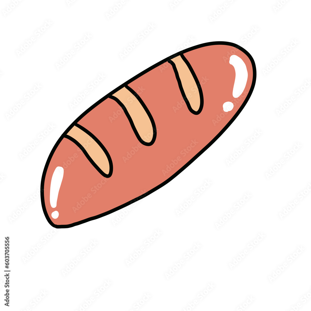 sausage on a plate sausage on a plate