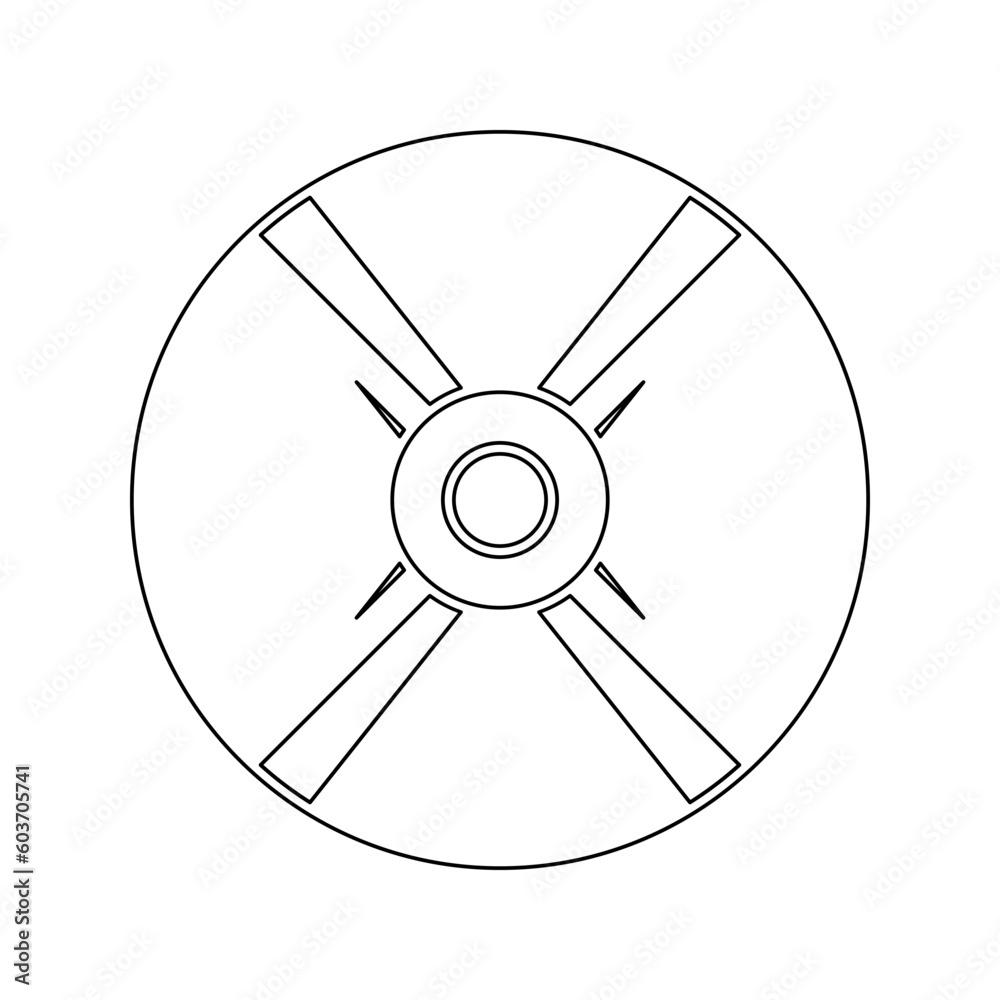 CD or DVD outline icon. Digital optical disc vector illustration in trendy style. Blue-ray, DVD, or CD disc for saving video, music, and computer software. Editable graphic resources for you. CD or DVD outline icon. Digital optical disc vector illustration in trendy style. Blue-ray, DVD, or CD disc for saving video, music, and computer software. Editable graphic resources for you.