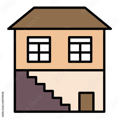 Basement Line Color Icon