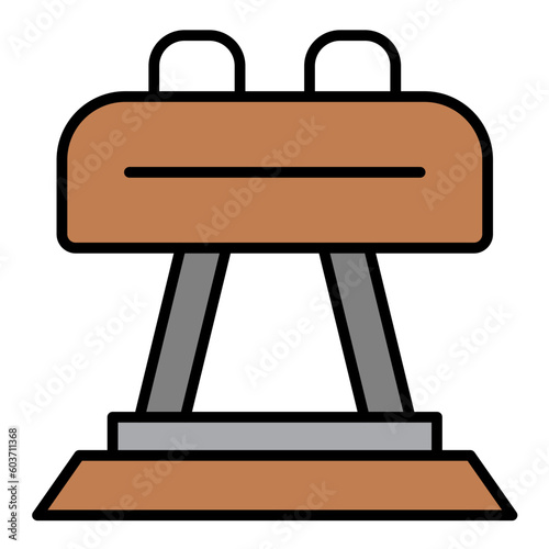 Pommel Line Color Icon