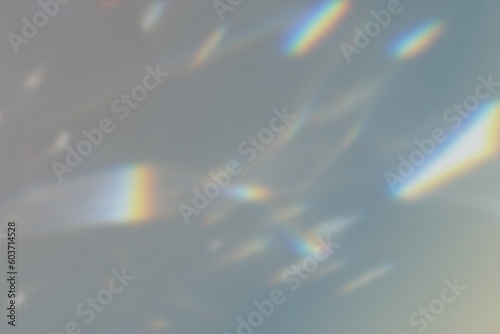 Prism Iridescent Light Leak Background