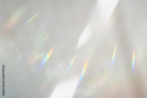 Prism Iridescent Light Leak Background