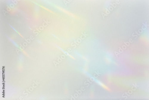 Prism Iridescent Light Leak Background