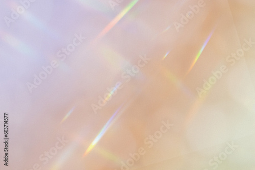 Prism Iridescent Light Leak Background