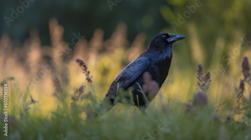Crow at Dusk
