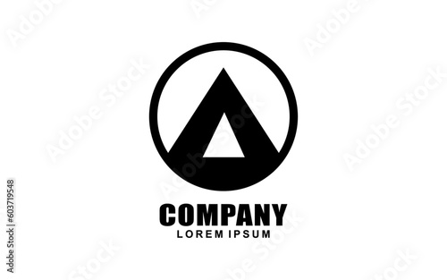 Free Download Letter A logo template with modern style. - GFXLoad