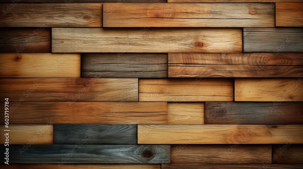Abstract surface is made of wooden boards,Wood background,AI generated. Abstract surface is made of wooden boards,Wood background,AI generated.