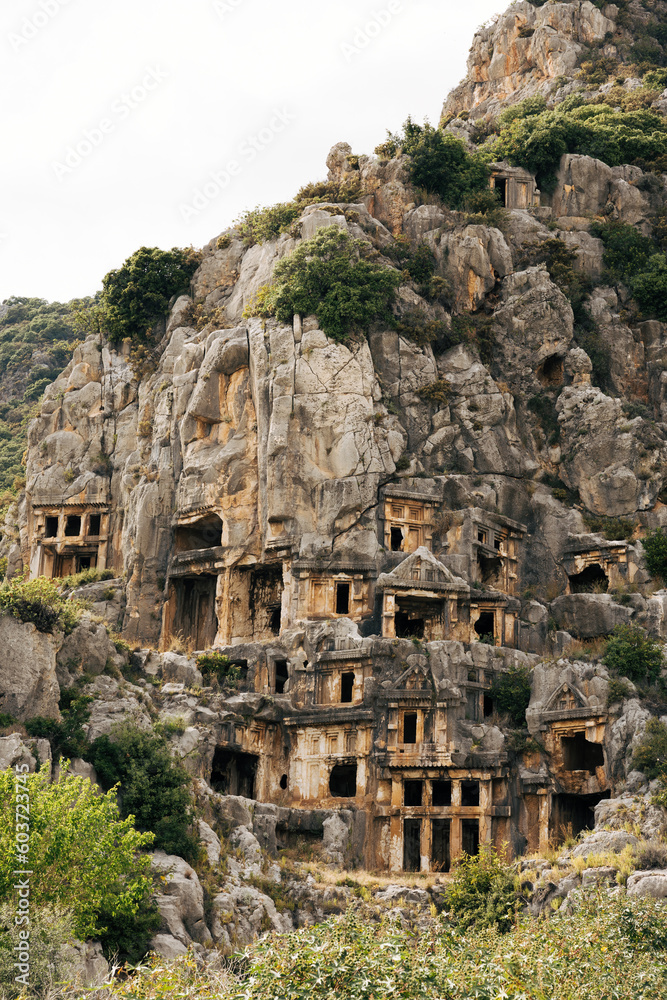 Myra Ancient City's King Tombs: A Glimpse of the Past in Demre, Antalya