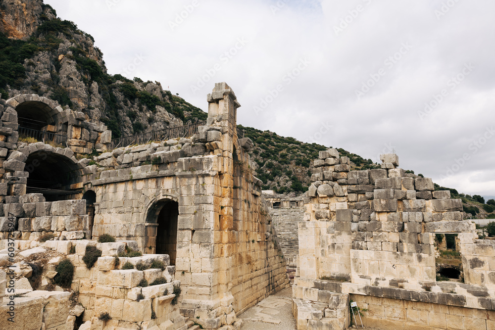 Unearthed History: Theater of Myra, Demre, Antalya, Turkey