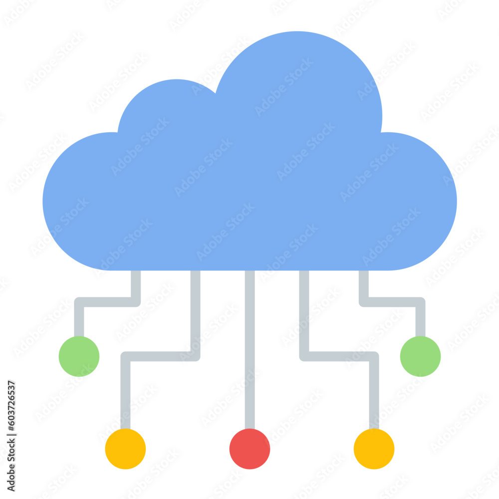 Cloud Computing Icon Cloud Computing Icon