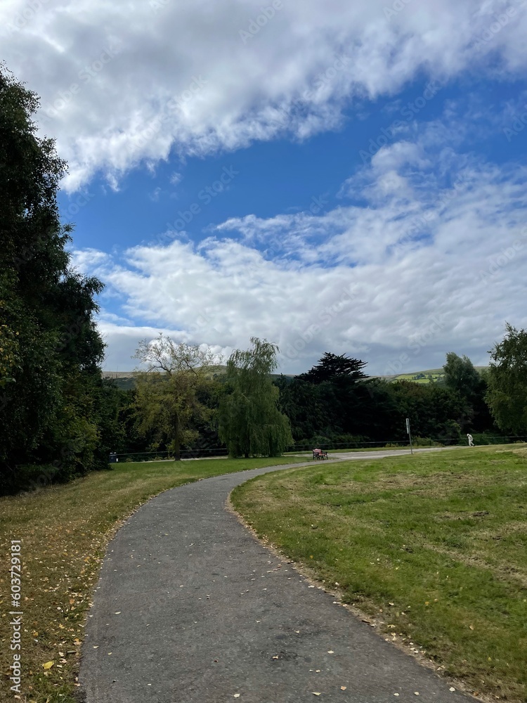 road in the countryside