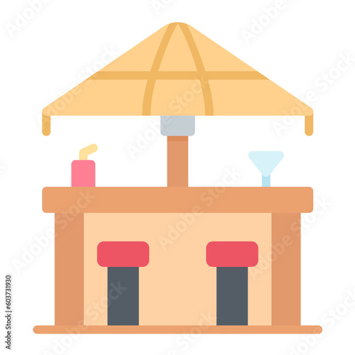 Beach Bar Icon