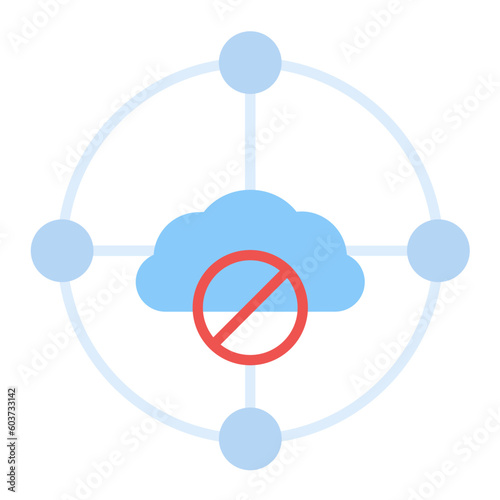 Cloud Inaccessible Icon