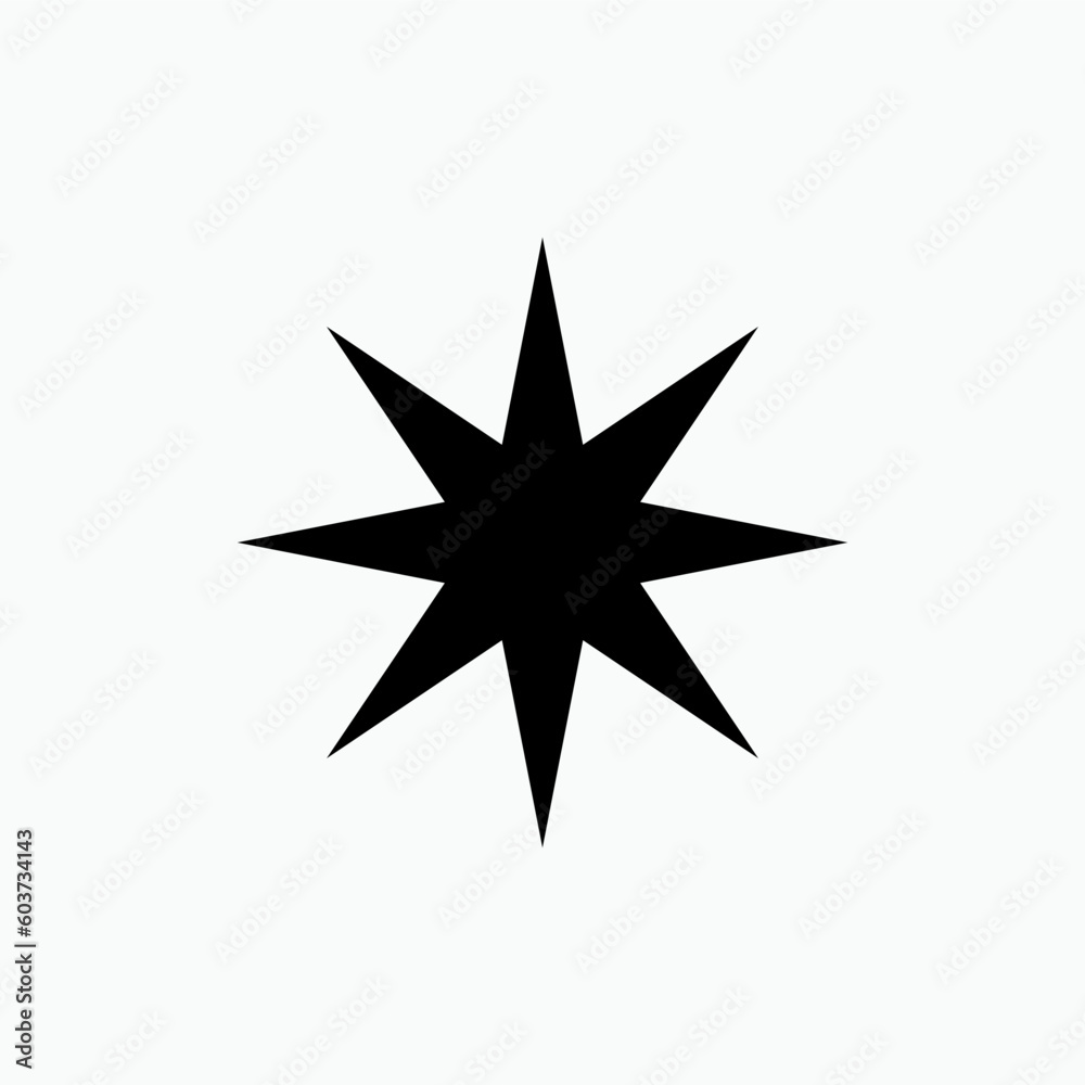 Star Icon - Vector, Sign and Symbol for Design, Presentation, Website or Apps Elements. Star Icon - Vector, Sign and Symbol for Design, Presentation, Website or Apps Elements.