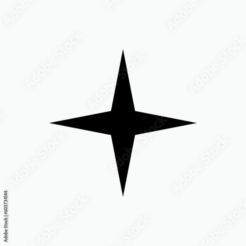 Star Icon - Vector  Sign and Symbol for Design  Presentation  Website or Apps Elements. 