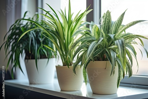 Air-purifying plants to improve home indoor air quality. Air-purifying houseplants  like spider plants and peace lilies  can help remove toxins from the air. AI generative