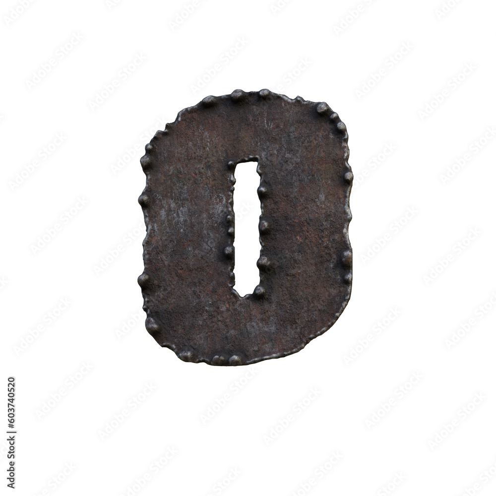 Rough & Rusty Iron 3D Alphabet or PNG Letters Rough & Rusty Iron 3D Alphabet or PNG Letters