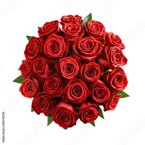 Red rose bouquet flower arrangement 