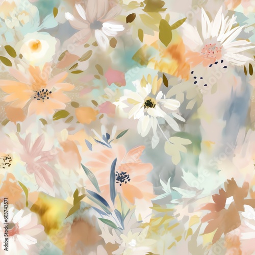 background with flowers