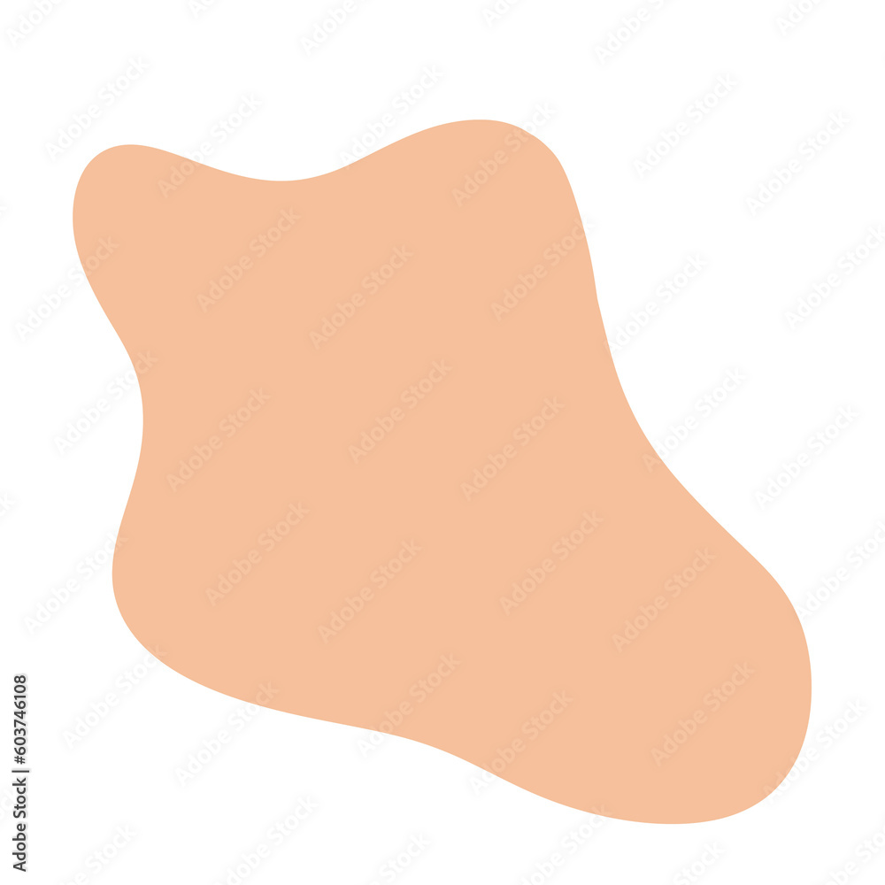 Beige neutral abstract modern shape Beige neutral abstract modern shape