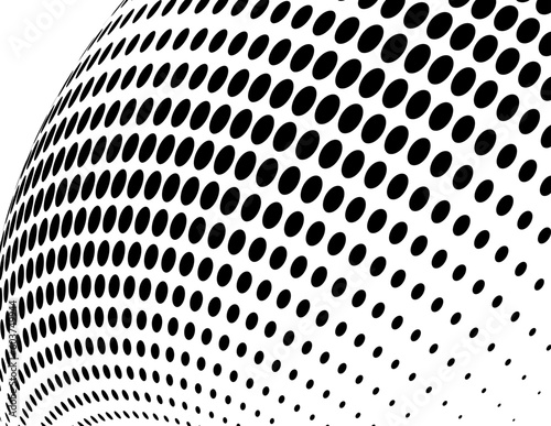 Set Design elements symbol Editable halftone frame dot circle pattern on white background. Vector illustration eps 10 frame with black random dots. Round border Icon using halftone circle dots text