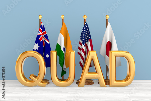 Set flags QUAD in room. 3D ...