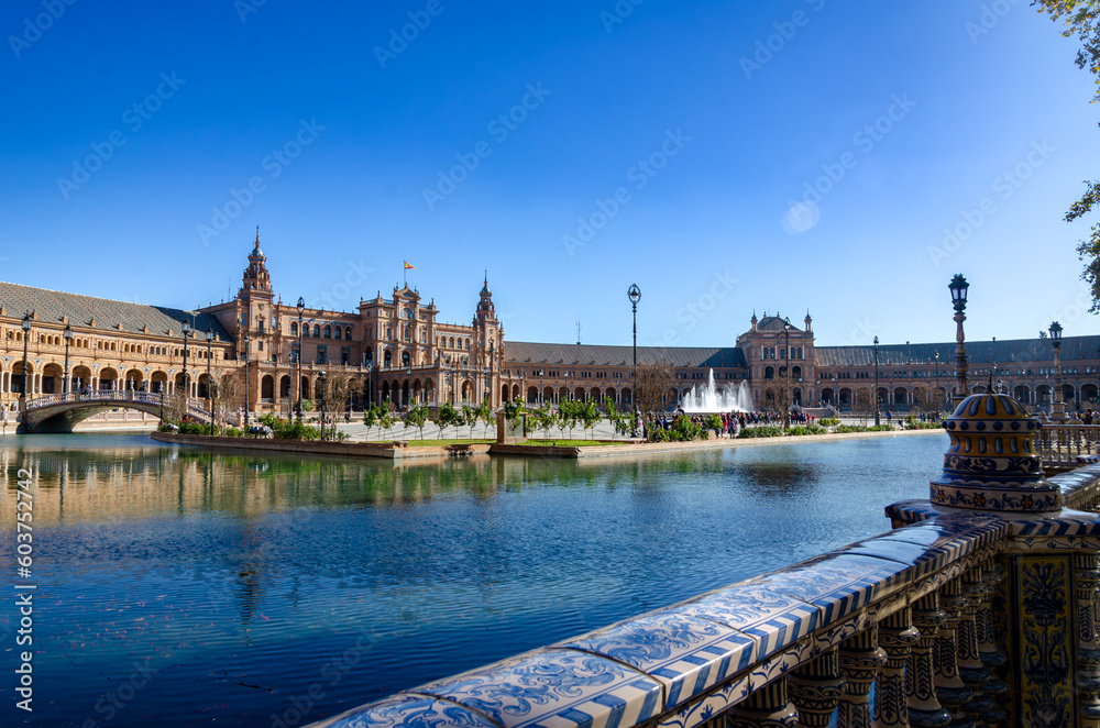 Obraz premium The Plaza de Espana 