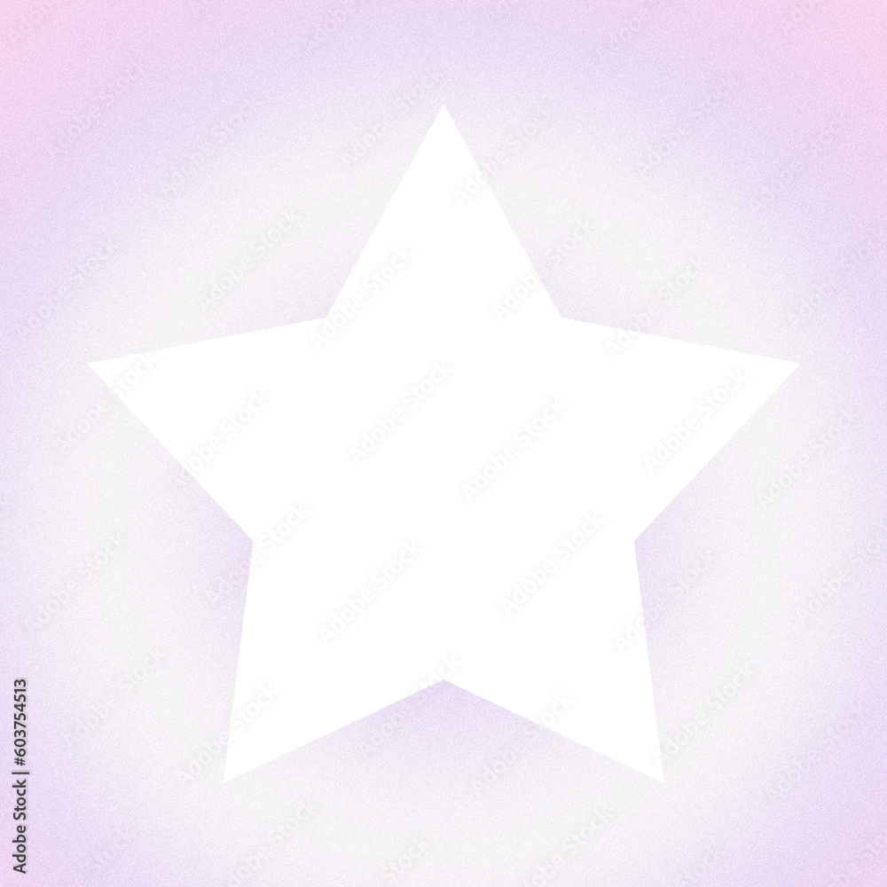 Pastel Gradient Star Frame Pastel Gradient Star Frame