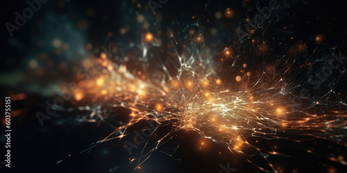 Network of light particals