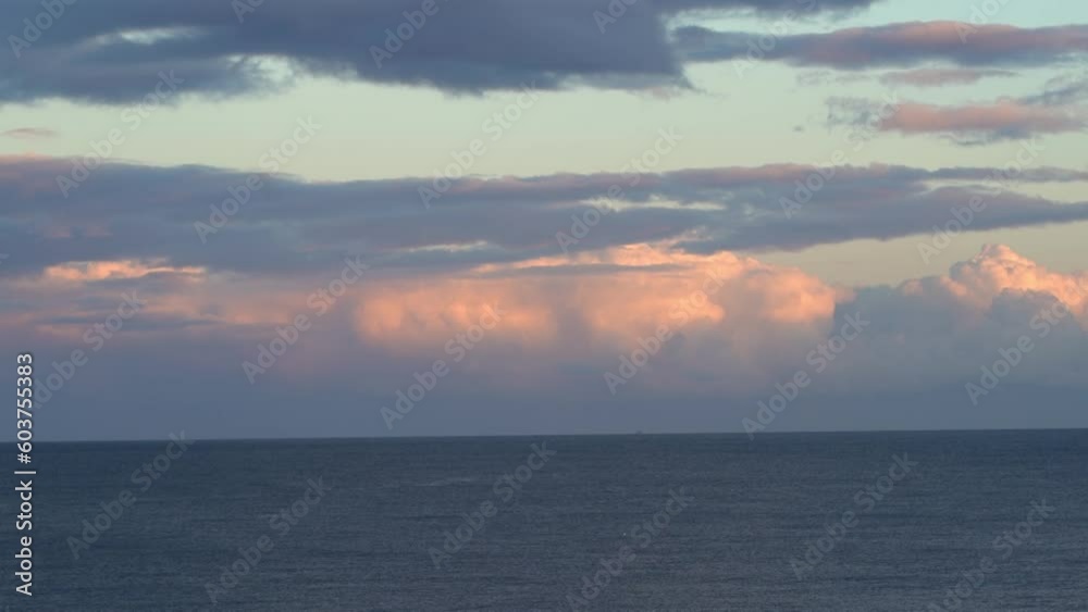 Beautiful sunset over the sea Beautiful sunset over the sea