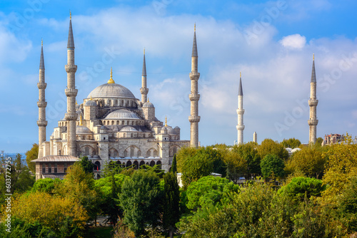The Blue mosque, Sultanahmet, Istanbul, Turkey