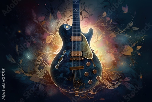 Electric Guitars Transformed by Color Magic