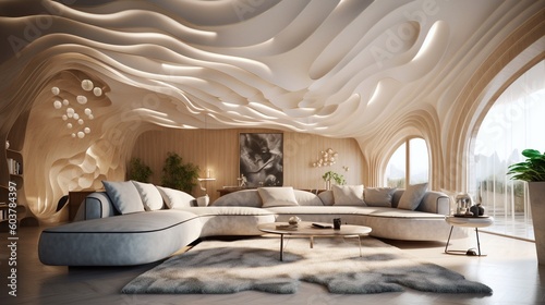 Generative AI. luxury interior 
