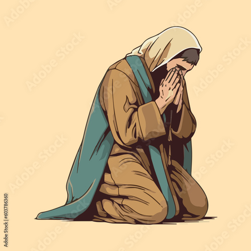Fotografija person praying