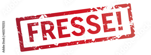 roter Stempel Fresse
