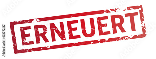roter Stempel erneuert
