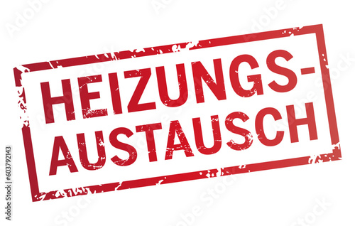 roter Stempel Heizungsaustausch
