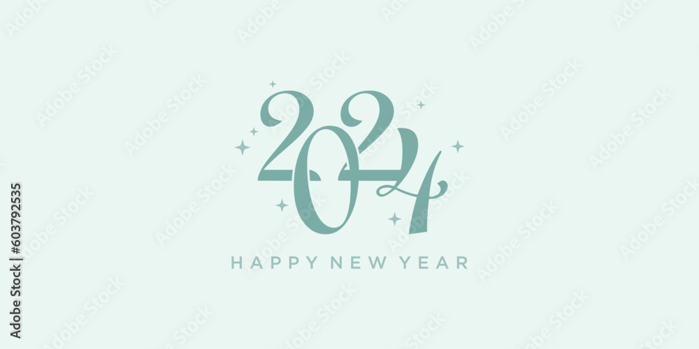 2024 logo vector design with modern style idea 2024 logo vector design with modern style idea