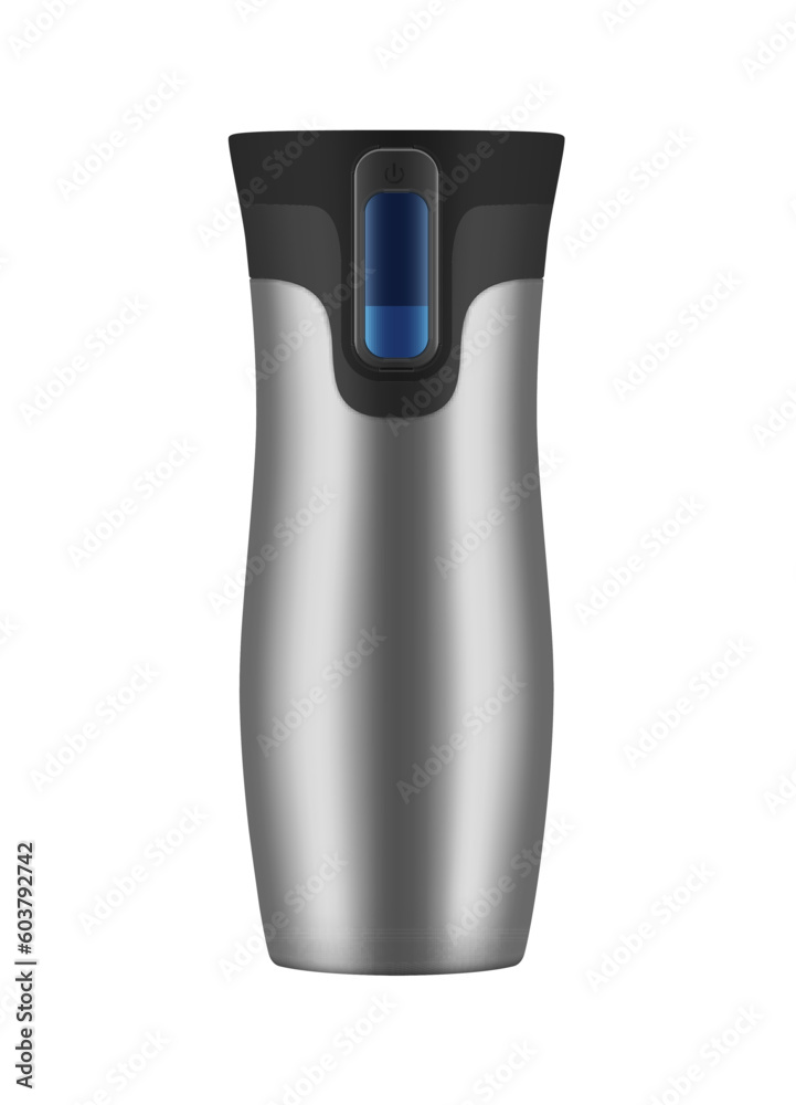 Thermo Cup Realistic Composition Thermo Cup Realistic Composition