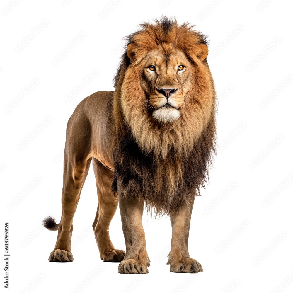 Lion with Transparent Background