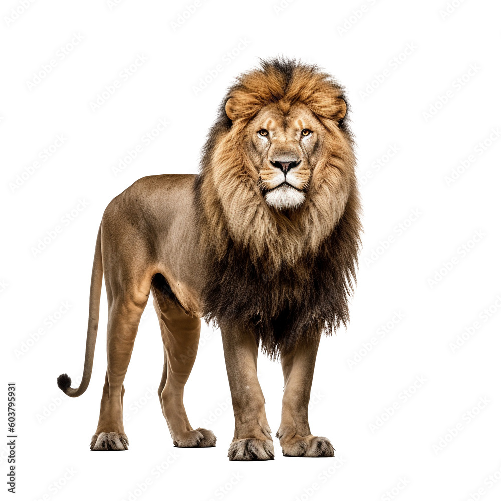 Lion with Transparent Background