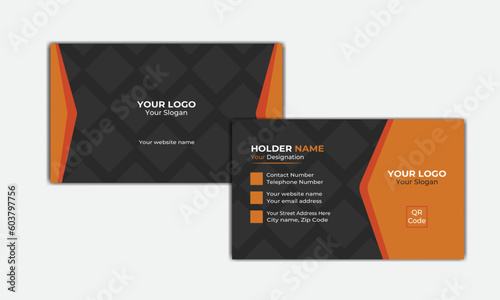 Professional Business card design and modern visiting card