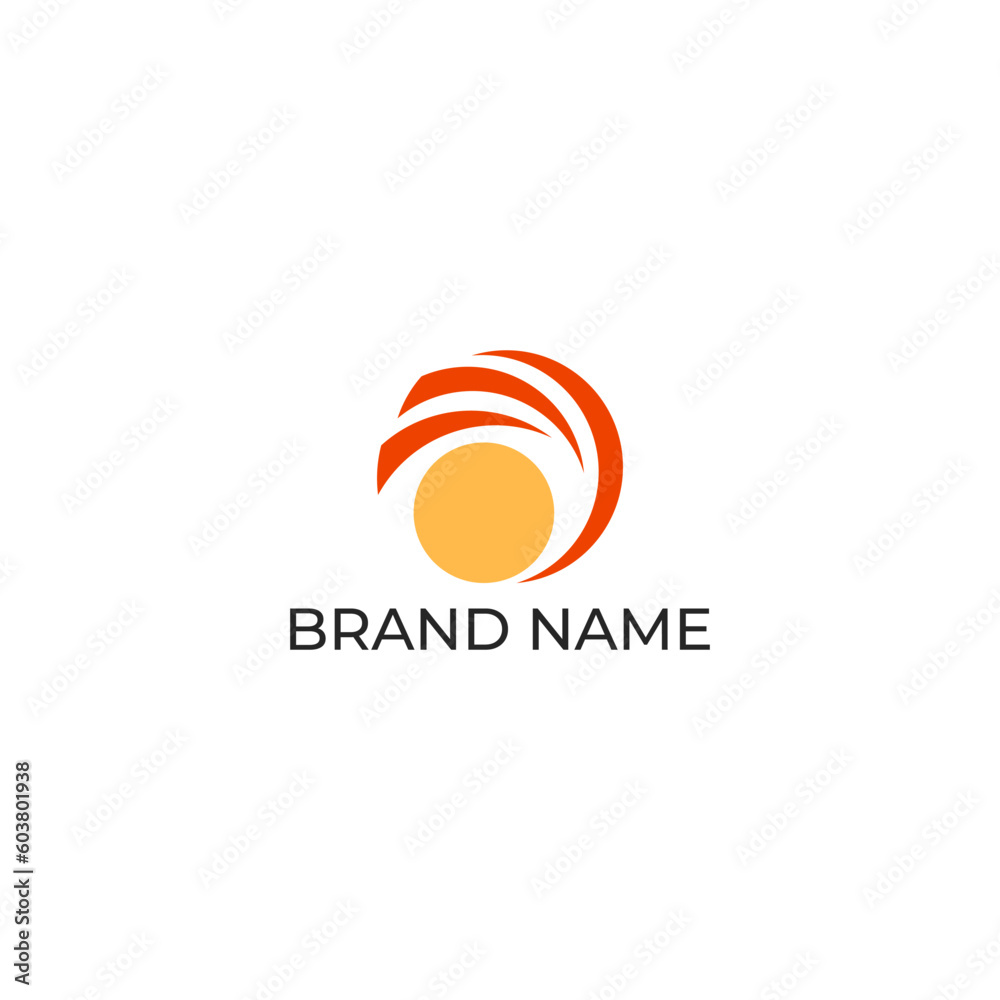 ILLUSTRATION ABSTRACT CIRCLE SWIRL MINIMALIST LOGO ICON TEMPLATE DESIGN VECTOR ILLUSTRATION ABSTRACT CIRCLE SWIRL MINIMALIST LOGO ICON TEMPLATE DESIGN VECTOR