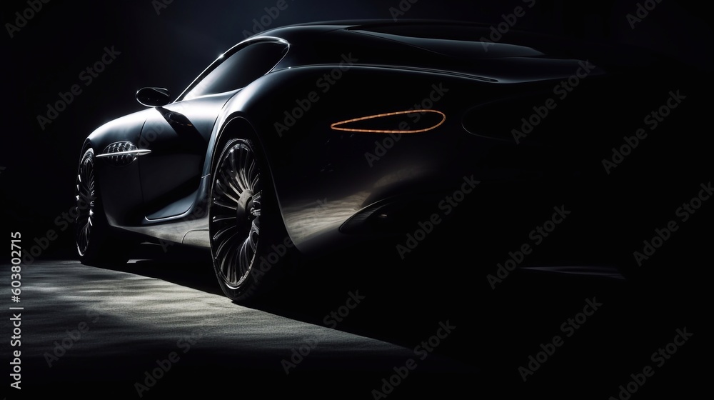luxury black sportscar fast design luxury black sportscar fast design