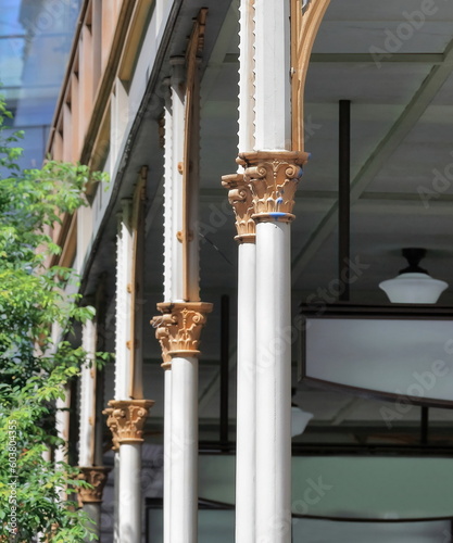 Photography Colonnade under the E