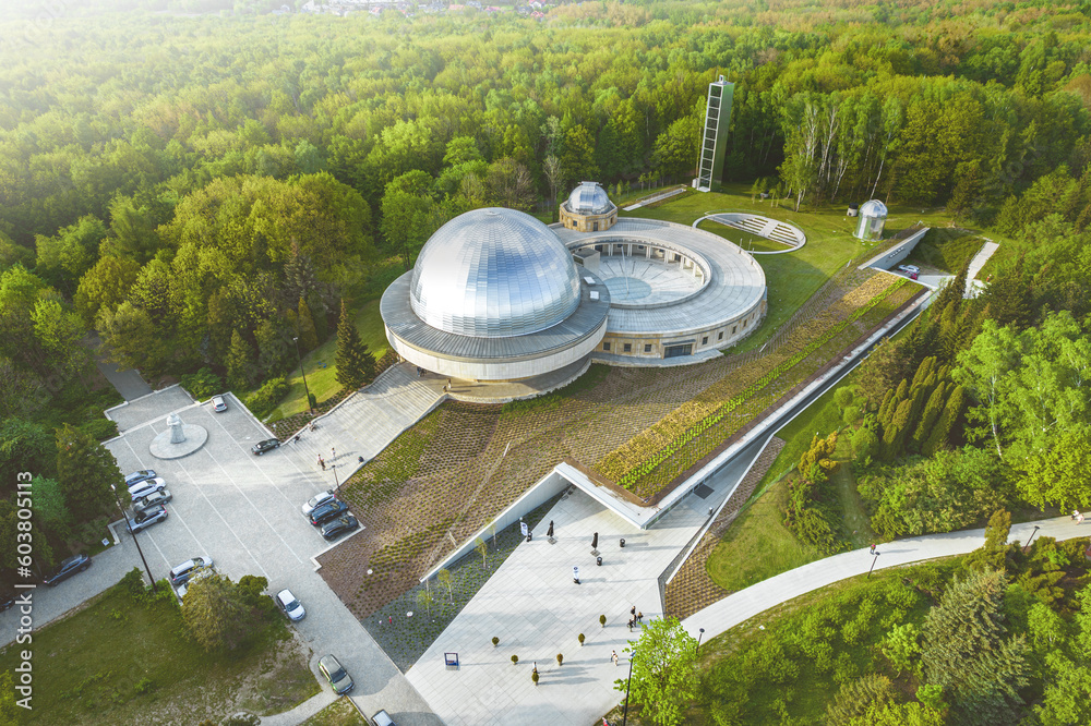 Planetarium w Parku Ślaskim - Chorzów